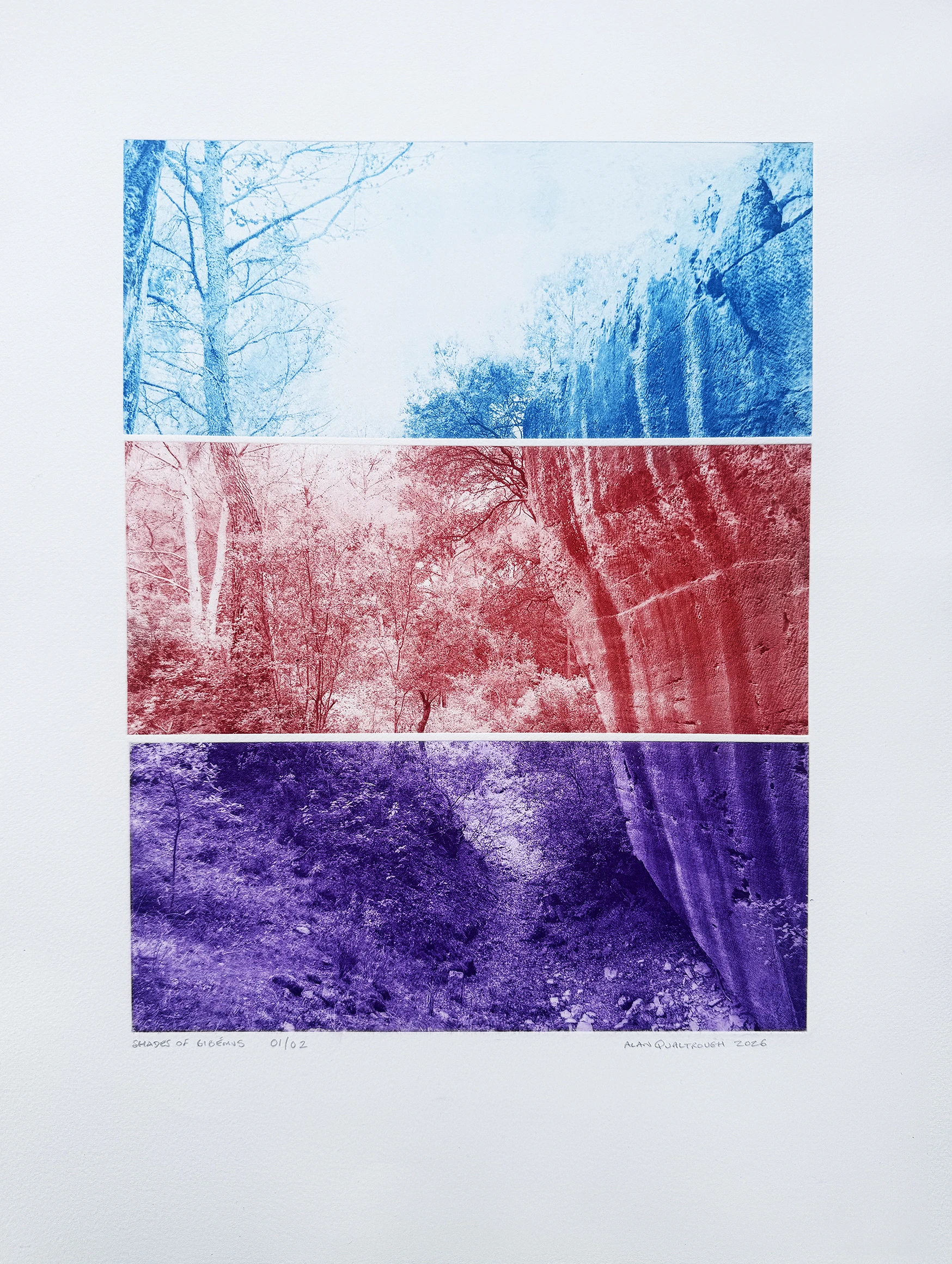 Alan Qualtrough - Shades of Bibemus - 56x40cm - £295