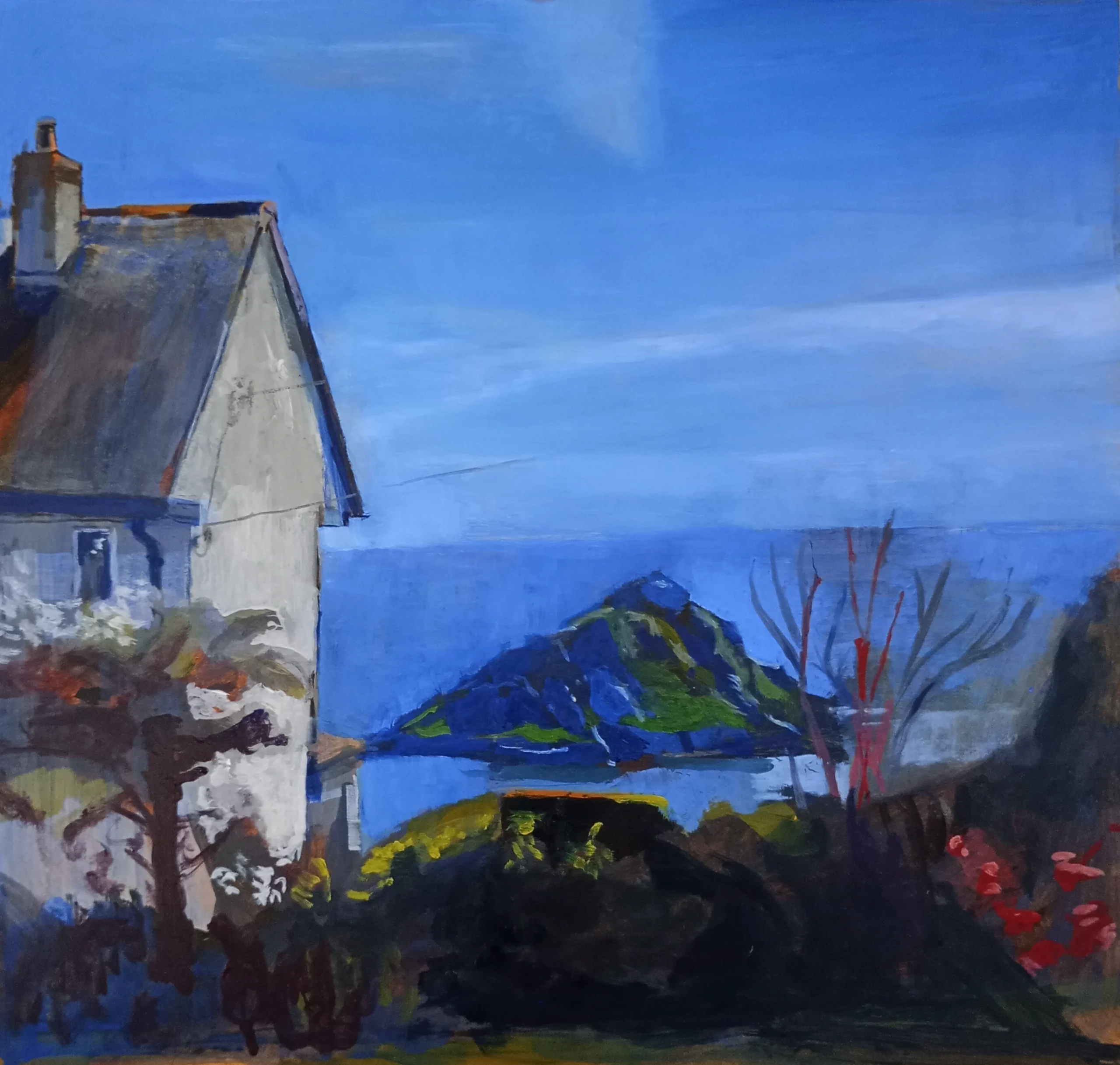 Efua Thomas - Great Mewstone - 33x31cm - £500