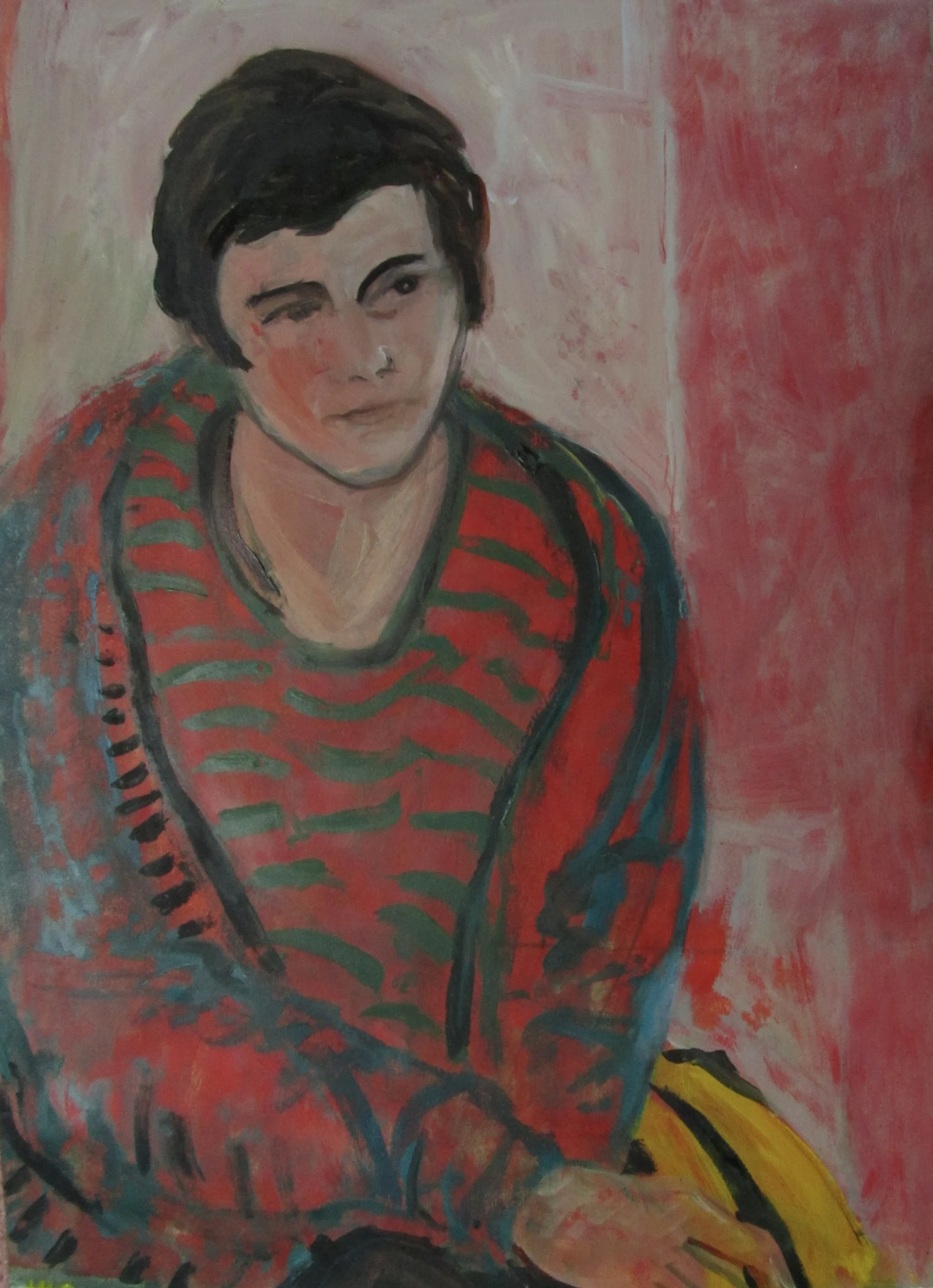 Henrietta Paine - We met in the kitchen at a distance - 49x65cm - £1000